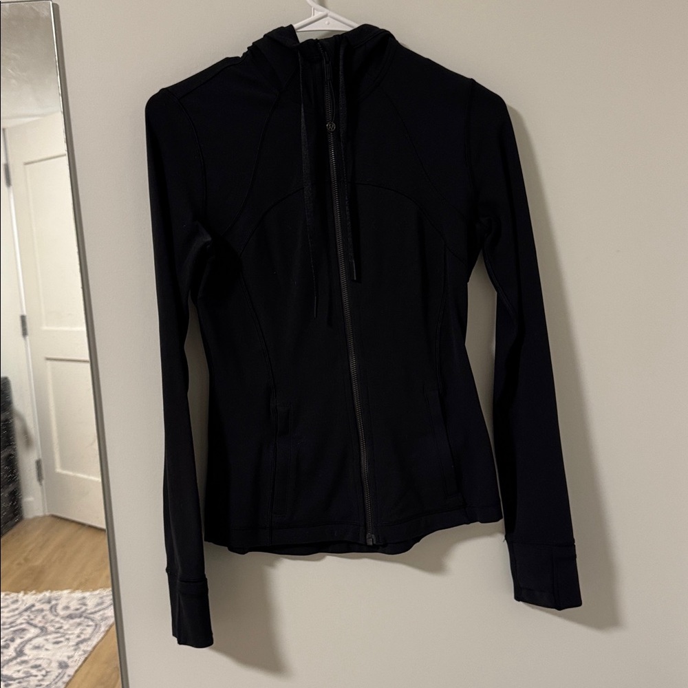Black Lulu Full-Zip Align Jacket